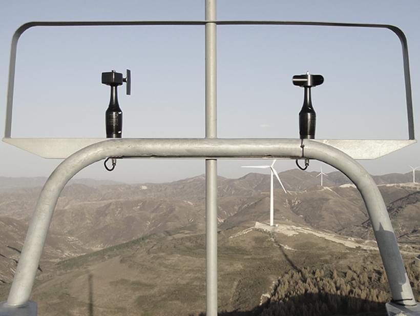 塔筒风速风向仪图