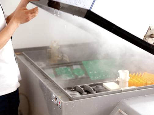 pp电子平台声光报警器盐雾喷雾试验图