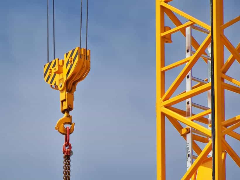 工程机械桁架臂式起重机图